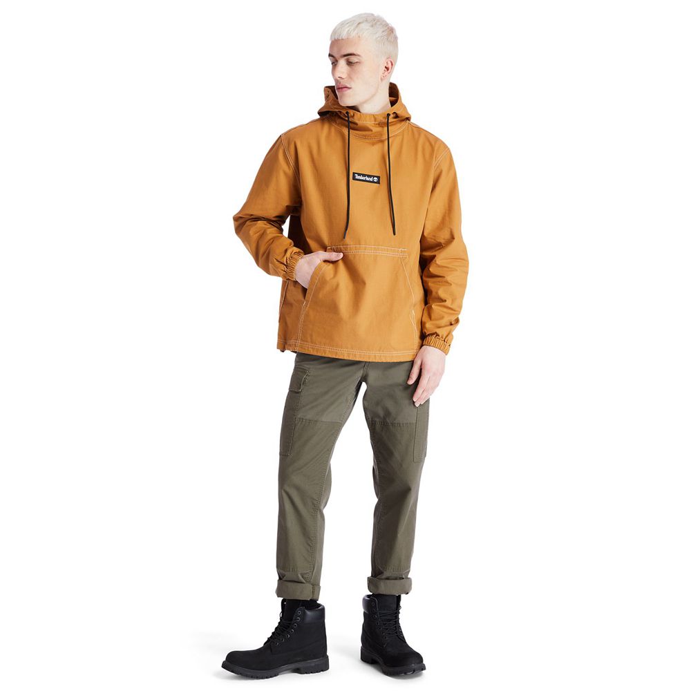 Hanorac Timberland Barbati Maro - Workwear Ripstop Hoodie - Romania - STENFW108